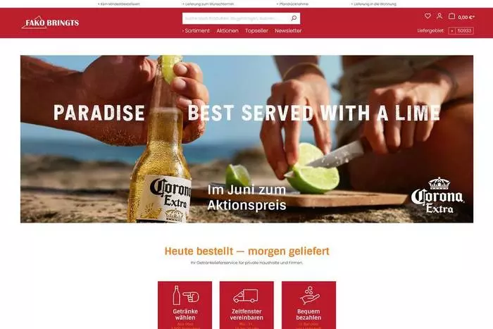FAKO-Bringts Getränke-Shop