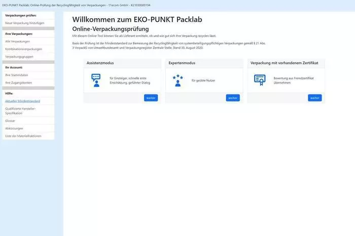 EKO-PUNKT PackLab